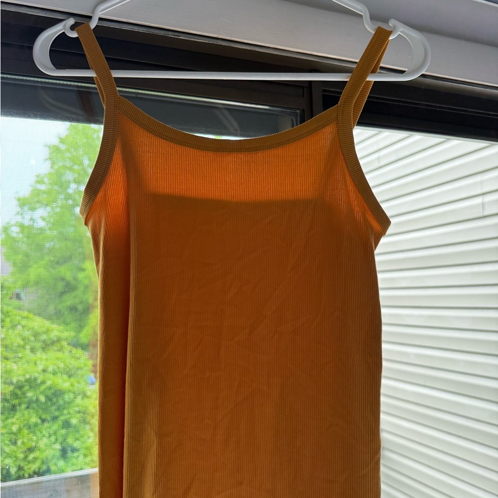 Women's Orange Tank Top